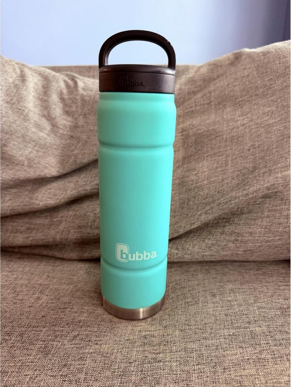 Bubba 24 oz Insulated Stainless Steel Water Bottle Twist Lid Mint Green Teal